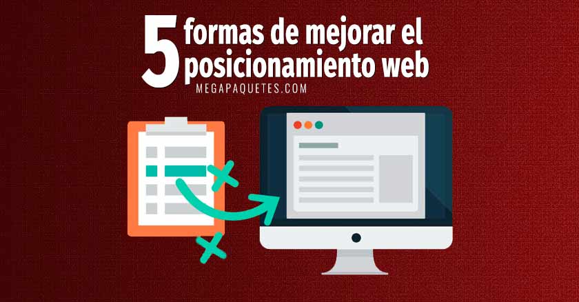 5 maneras de mejorar el posicionamiento web (SEO)